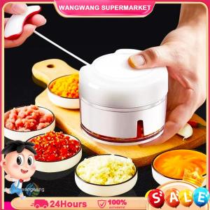 Pull‑String Mini Manual Food Chopper No Electricity Needed Quick Mincer for Garlic Ginger Chili Onion Portable Kitchen Shredder