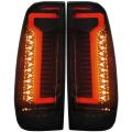 ไฟท้าย ไฟท้ายแต่ง LED รุ่น นิสสัน นาวารา NISSAN NAVARA D40 ปี 2005 - 2013 สีสโม็ก ข้าง ซ้าย + ขวา จำนวน 1 คู่. 