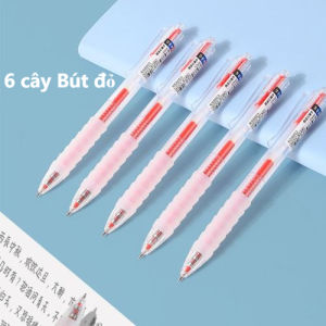 Bút Gel Bấm 0.5mm ST Mực Xanh Đen Đỏ Trơn Tru Cho Học Sinh Văn Phòng bút mực nước