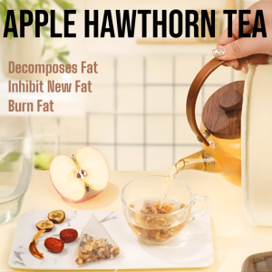 Easy To Lose Weight: Burning Fat & Draining Oil Apple Hawthorn Tea