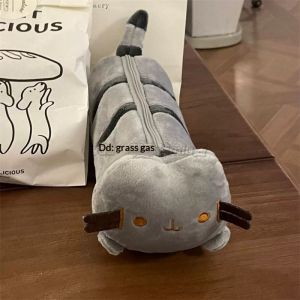 Mettle Vault Cute Cat-Shaped Pencil Case with Large Capacity for Students and Desk Organization