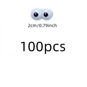 Gói của 100 halloweens nhãn cầu Bộ bong bóng xách tay cho dụng cụ tiệc trang trí và vui vẻ halloweens lễ kỷ niệm