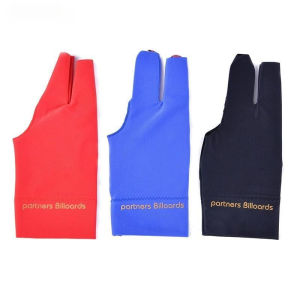 Billiard Gloves Left Hand 3 Finger Glove High Elasticity Spandex Snooker Billiard Cue Glove