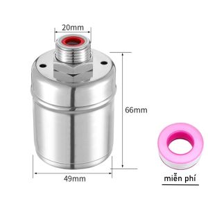 Phao Nước Chống Tràn Tự Động Van Cơ Nước Mini Tự Ngắt Khi Đầy Điều Chỉnh Mực Nước Inox 304
