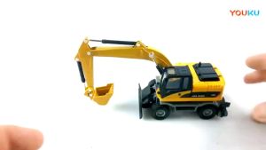 Xe mô hình Xe xúc bánh lốp hợp kim 1:60