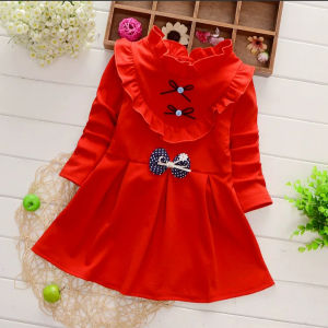 Dress Anak Import Katun Lembut Tebal 3-6 Tahun
