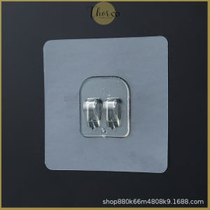 Transparent Hanging Shelf Hooks Wall Storage Rack Fixing Patch Strong Self-Adhesive Snap For Kitchen Bathroom Gadgets