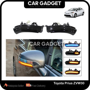 Toyota Prius 3rd ZVW30  Dynamic LED Turn Signal Light Side Mirror Lamp Indicator Prius 3rd Gen 2009 - 2011 Car Gadget