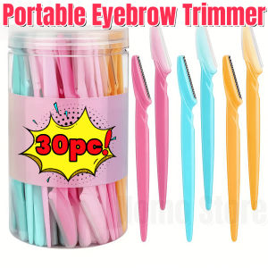 20pcs Professional Eyebrow Trimmer Eyebrow Trimmer Facial and Body Shaver Safe Womens Makeup Tool