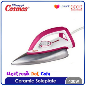 SETRIKA COSMOS/COSMOS Setrika CI-3110C Tapak lapis Keramik Anti Lengke