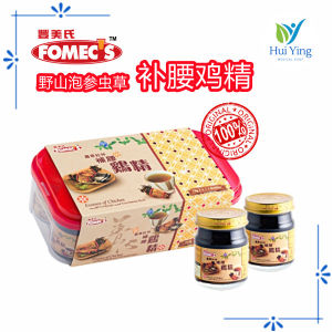 (6bottle + 1 bottle)FOMEC’s Essence of Chicken with Cordyceps & Eucommiae Bark 丰美氏虫草杜仲补腰鸡精70mlx 7