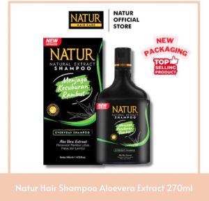OKE - NATUR SHAMPOO ALOE VERA 270ML ORIGINAL - SHAMPOO NATUR ALOE VERA