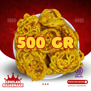 Seblak Kerupuk Mie Kuning 1Kg Gurih Renyah Kriuk Cemilan Kiloan Snack Pedas Chili Oil - Raja Enaak