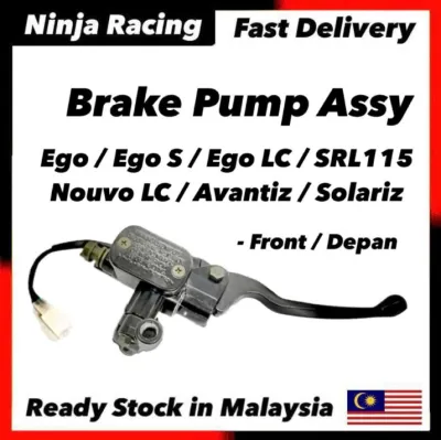 Front Disc Brake Pump Yamaha Ego V1 Old Lama EgoS Ego LC Nouvo LC SRL115 Avantiz Solariz Brek Brak Master Pam Pum Depan