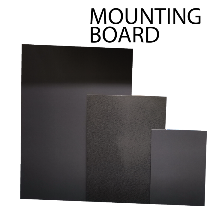 MOUNTING BOARD BLACK A2/A3/A4 (Set of 5 Pcs) Lazada