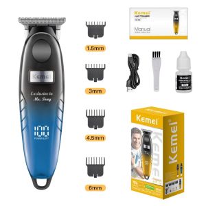 Kemei Professional 6500RPM USB-C charging Electric Hair Clipper Hair Trimmer for Man with Charging Base KM-1742