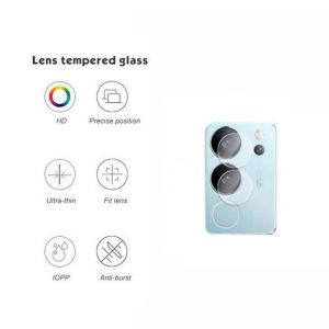 2 in 1 Spyproof Screen Protector For Vivo V29 5G VivoV29 Vivo V 29 29V V29 Pro 5G 2023 Full Curved Privacy Tempered Glass Camera Lens Film Front