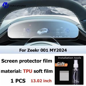 dncnf For Zeekr 001 2024 Car interior Matte Screen Protector console GPS Navigation LCD screen TPU film Scratch resistant PPF Z4K2H