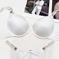 Victoria's Secret ชุดชั้นในวิคตอเรียเมเทอร์แบบเงางามประดับเพชรเทียม + ชุดบิกินี่กางเกงใน, บราแบบดันทรง 3/4 คัพ, กางเกงในเอวสูงประดับเพชรเทียมยกกระชับสะโพก, ไร้ตะเข็บและสวมใส่สบาย. 