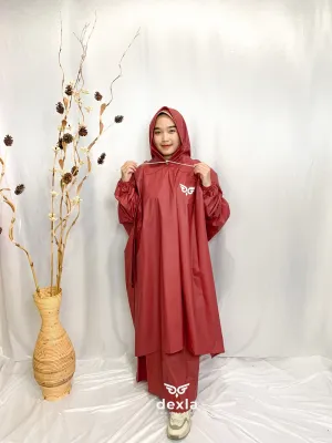 JAS HUJAN KELELAWAR PONCO PONCO+CELANA pvc BY DEXLA