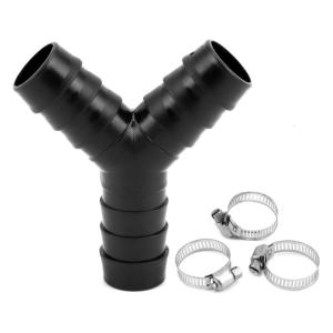 Y Shaped Drain Splitter Washing Machines Various Outlet Adapter Plastic Texture Drain Connector Suitable for Pipes