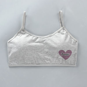 Cotton Teen Girls  Bra Fashion Baby Bra for Teens Girls Girl Cotton underwear Fit 8-12 years old MY242