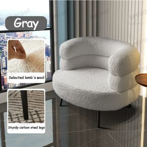 Lazy Chair Single Sofa Chair Lazy Person Home Bedroom Chair Dresser Chair Girl Backrest Cosmetic Casual Chair Makeup Chair Suitable for Bedroom and Living Room