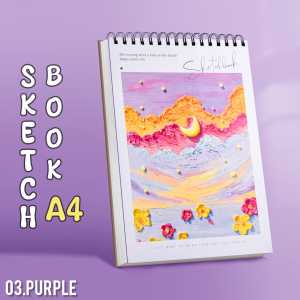 Beruang Kertas Buku Gambar A4 Sketchbook A4 Buku Sketsa Alat Tulis Buku Sketsa Vertikal Ring Spiral Sketchbook Isi 45 Lembar 90 Halaman Buku Sketsa Alat Menggambar