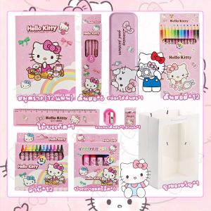 ชุดเครื่องเขียนดิสนีย์สีสันสดใส คุ้มค่า ลายการ์ตูนดิสนีย์ ประกอบด้วย ดินสอ ยางลบ กล่องดินสอ สมุดโน๊ต ไม้บรรทัด