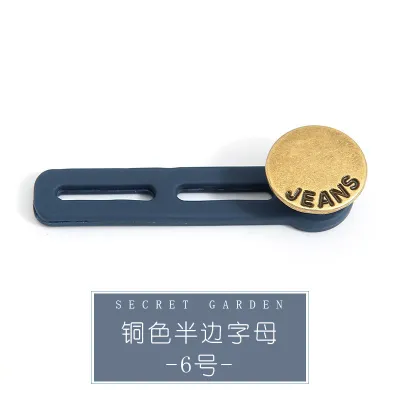 Removable Button Retractable Waist Expansion Button Clinch-Free Sewing Free Button Adjustable Extended Buckle Jeans Button