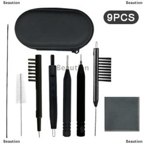 [COD] Beaution อุปกรณ์ช่วยฟังทำความสะอาดเครื่องช่วยฟัง9ชิ้นชุดทำความสะอาดช่องลมแปรงทำความสะอาดลวดทำความสะอาดด้วยแม่เหล็กและห่วงขี้ผึ้ง