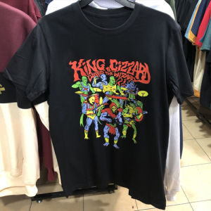 Kaos King Gizzard And The Lizard Wizard Tshirt Bahan 100% Cotton