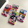 Hontinga All-inclusive Film Casing For infinix Hot 12 Play 11 10 Play Hot 9 Play Note 12 G96 Smart 6 Case Korean film Phone Case Cartoon Powerpuff Girls Back Casing lens Protector Design Hard Cases Shockproof Shell Full Cover Casing For Girls. 