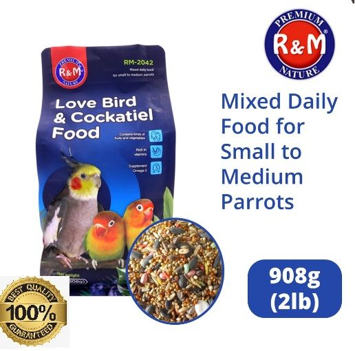 Makanan cockatiel hot sale