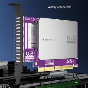 Pcie 5.0 X1 để U3 SFF-8639 Bộ thích ứng máy chủ cho pm1735 NVMe PCIe ssds