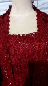 set kebaya brukat kutubaru kebaya manten maroon kebaya brukat terbaru kebaya brukat wisuda TERMURAH
