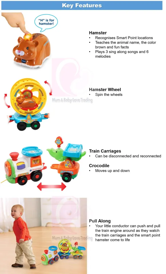 Vtech hamster hot sale train