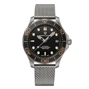 2026 New PAGANI DESIGN 007 Mens Watches Gold Luxury Mechanical Wristwatches Automatic Watch Men AR Sapphire Waterproof Luminous