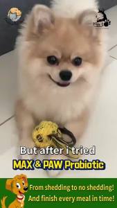 Pawpaw Max&Paw Probiotic for Dog  Cat Vitamin Probiotik Prebiotic Probiotic Supplement Vitamin Kucing Diarrhea Powder