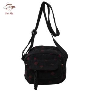 Túi đeo vai dâu tây thời trang của phụ nữ với chất liệu vải to sợi bền hoàn hảo cho du lịch và công việc