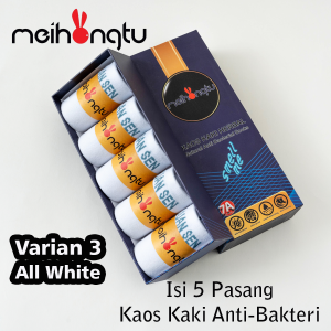 MEIHONGTU KAOS KAKI WANGI HERBAL ATSIRI ANTI BAKTERI ANTI BAU SPORTS SOCK PRIA WANITA ALL SIZE PAKET 5 PASANG
