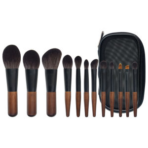 12portable makeup brush set full set of fiber bristle beauty tools pure white makeup brushes from Qing County Cangzhou