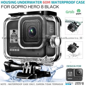 Housing Underwater Waterproof Case 45m For GoPro Hero 8 Black