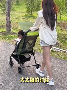 Stroller Baby Foldable Baby Stroller Lightweight Cabin Size Portable Travel Boarded Kids Stroller