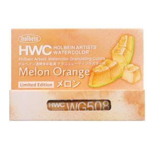 2026 Holbein Melon Orange Limited Watercolor Paint 5ml Original Tube Artist Granulating Colors Paint for Painting Art Supplies