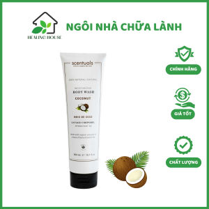 Sữa tắm dành cho da nhạy cảm hương dừa – Coconut Body Wash 300ml - Scentuals