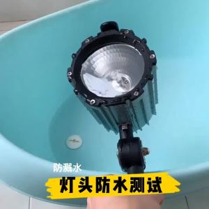 Lathe CNC Machining Center Waterproof Lamp Lamp Machine Tool Working Lamp 24v 36v 220v Halogen Lamp