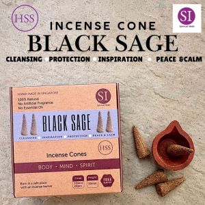 HSS Black Sage Cones 100% Using Mugwort Leaves Relaxation and Dream