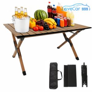Compact Aluminum Alloy Folding Camping Table for Outdoor Activities Lightweight and Easy to Carry