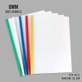 Craft.E A4 Sliding Report File Folder 0.14mm 70 sheets Paper Slide Grip Report Cover Document File Holder Organizer Plastic Display Book Stationery. 